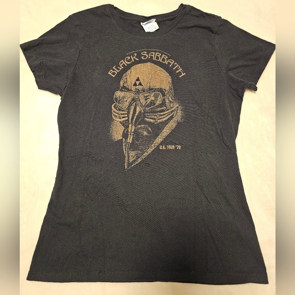 Black Sabbath Tshirt Womens Small US Tour 1978 - Picture 2 of 7